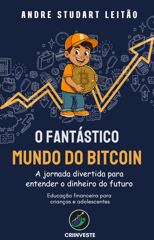 Capa do livro O Fantástico Mundo do Bitcoin