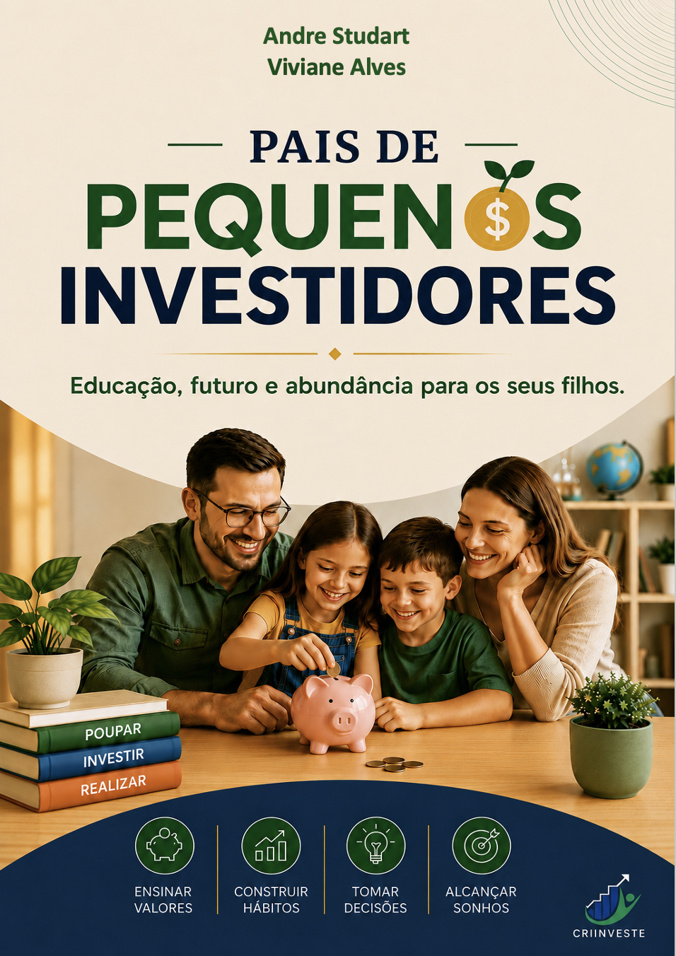 Capa do livro Pais de Pequenos Investidores